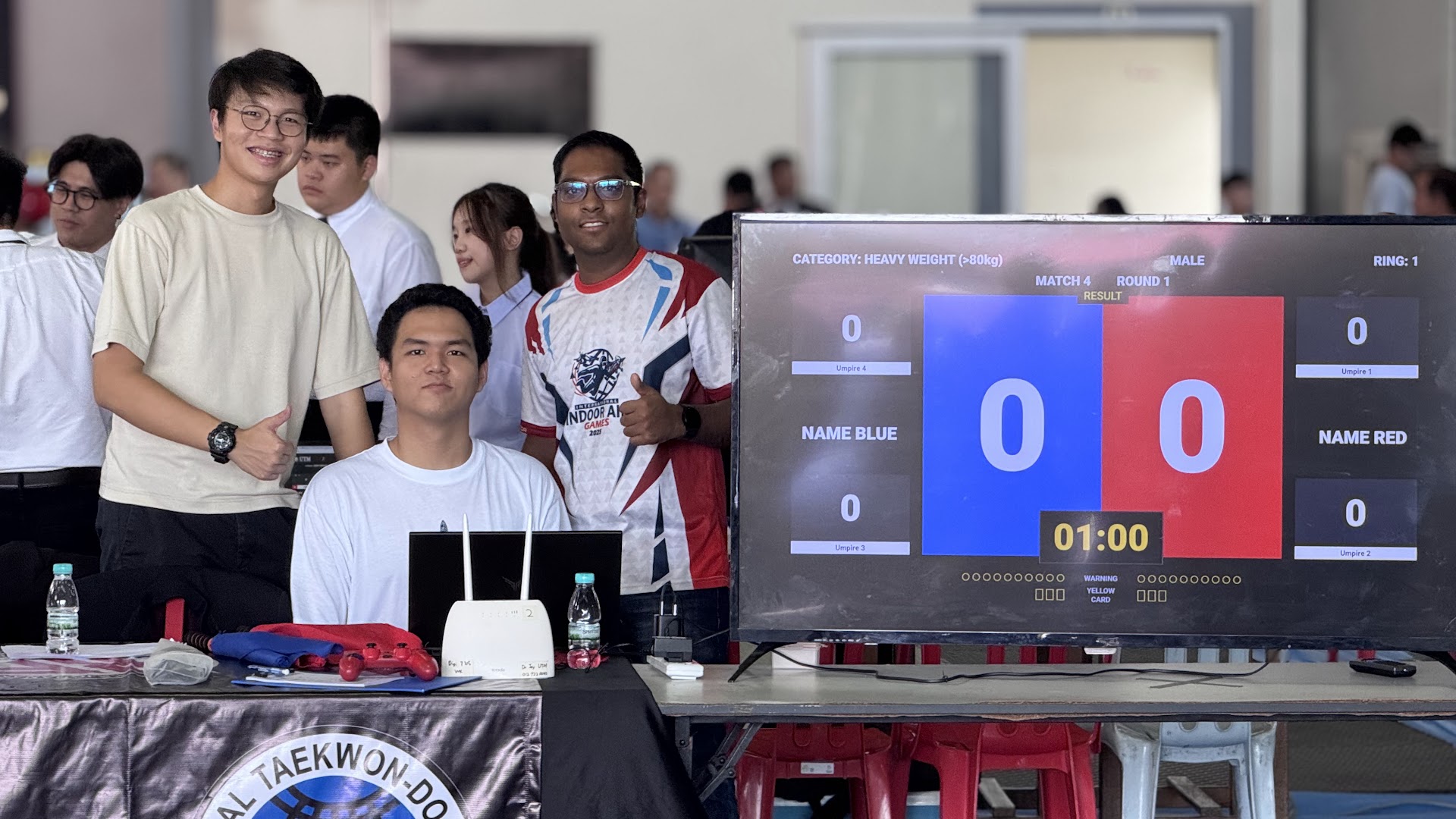 Batu Pahat sparring test-run action